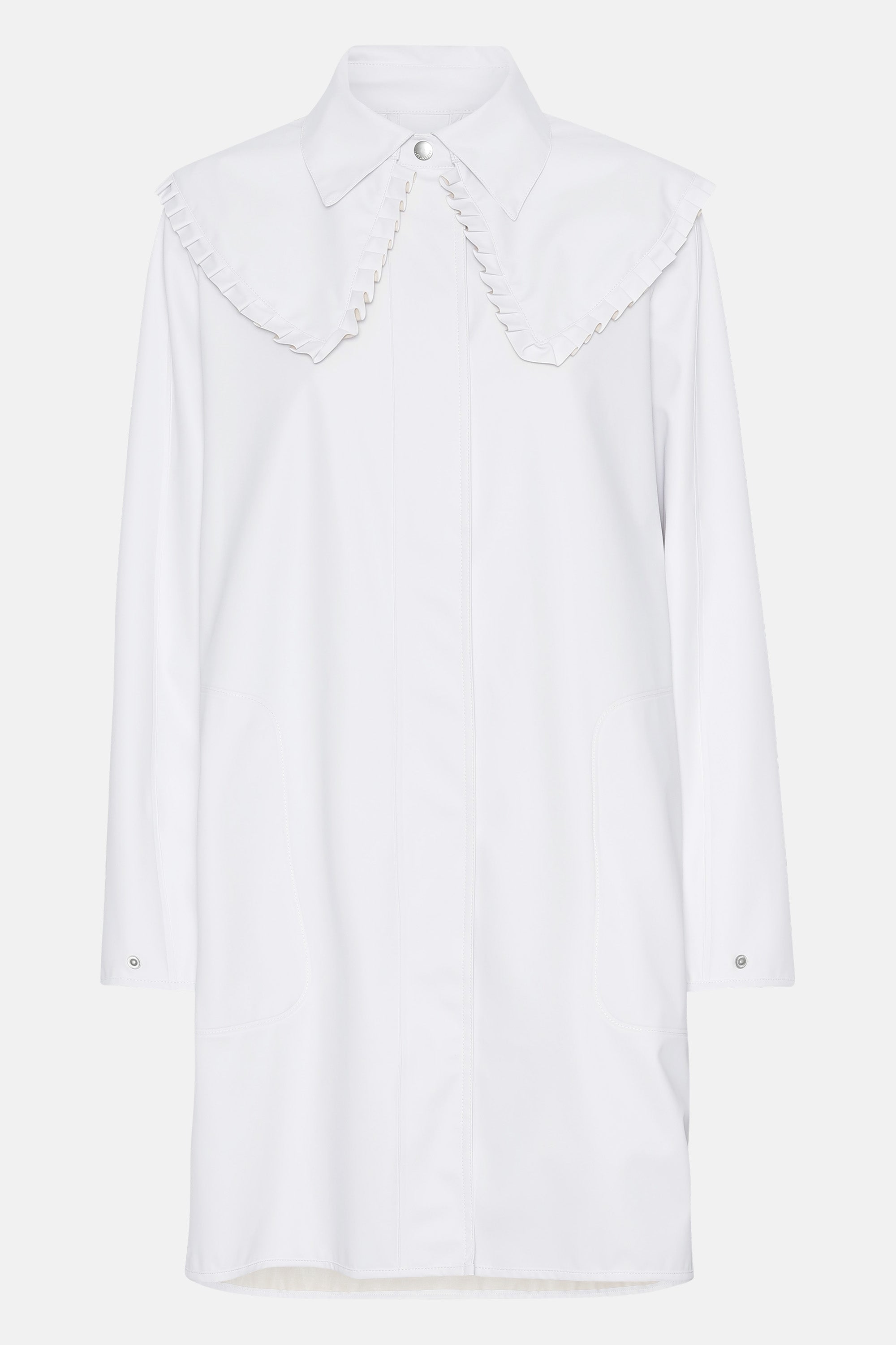 Ilse Jacobsen Hornbæk Rain Regenmantel Raincoat 100 White